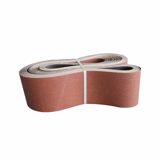 Ollital Alumina Rotsand-Schleifband Polier- und Schleifband für Farbe